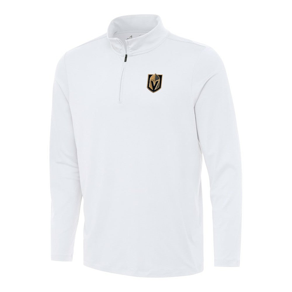 Vegas Golden Knights Antigua Reprocess Quarter-Zip Top White