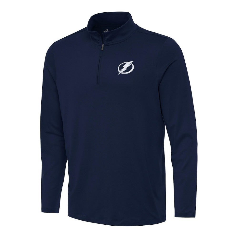 Tampa Bay Lightning - Antigua Reprocess Quarter-Zip Top Navy