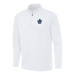Toronto Maple Leafs - Antigua Reprocess Quarter-Zip Top White