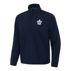 Toronto Maple Leafs - Antigua Brisk Quarter-Zip Windbreaker Navy
