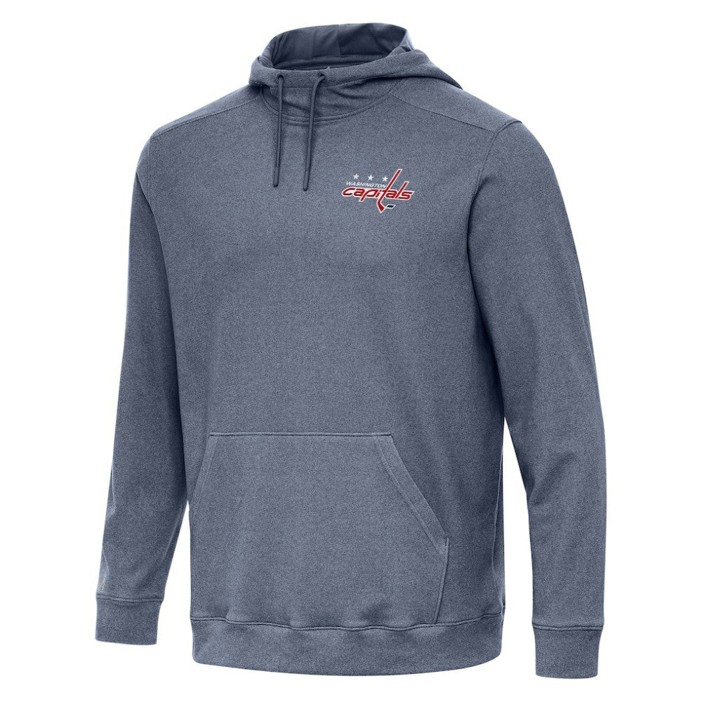 Washington Capitals Antigua Cloud Pullover Hoodie Heather Navy
