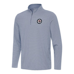 Winnipeg Jets - Antigua Twine Quarter-Zip Top Navy
