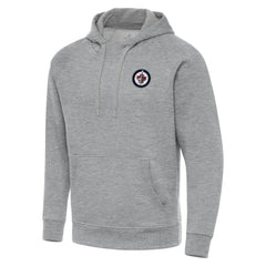 Winnipeg Jets - Antigua Big & Tall Victory Pullover Hoodie Heather Gray