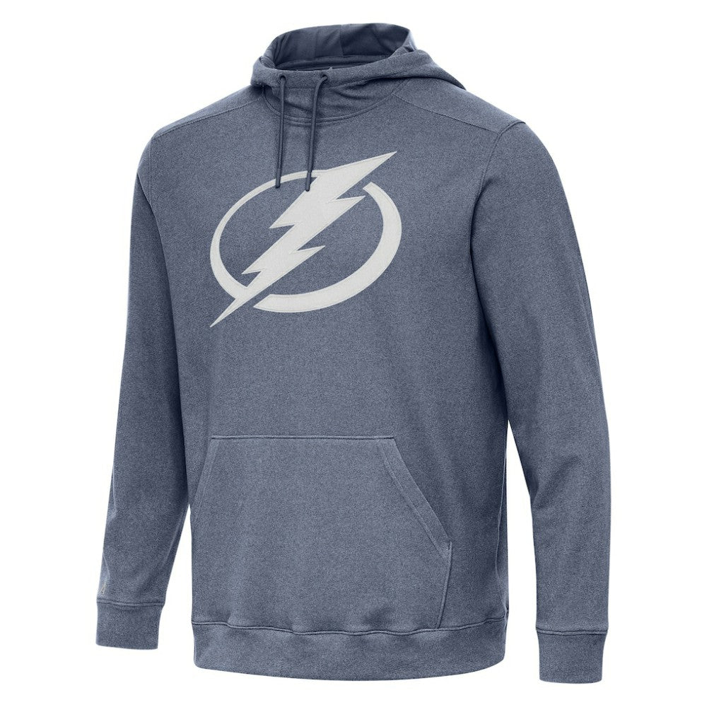 Tampa Bay Lightning - Antigua Cloud Pullover Hoodie Heather Navy