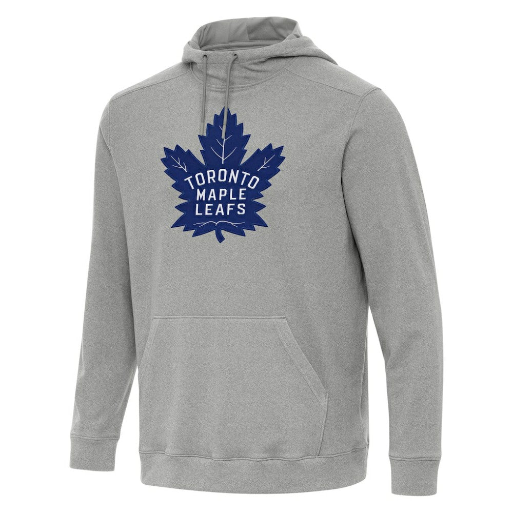 Toronto Maple Leafs - Antigua Cloud Pullover Hoodie Heather Gray