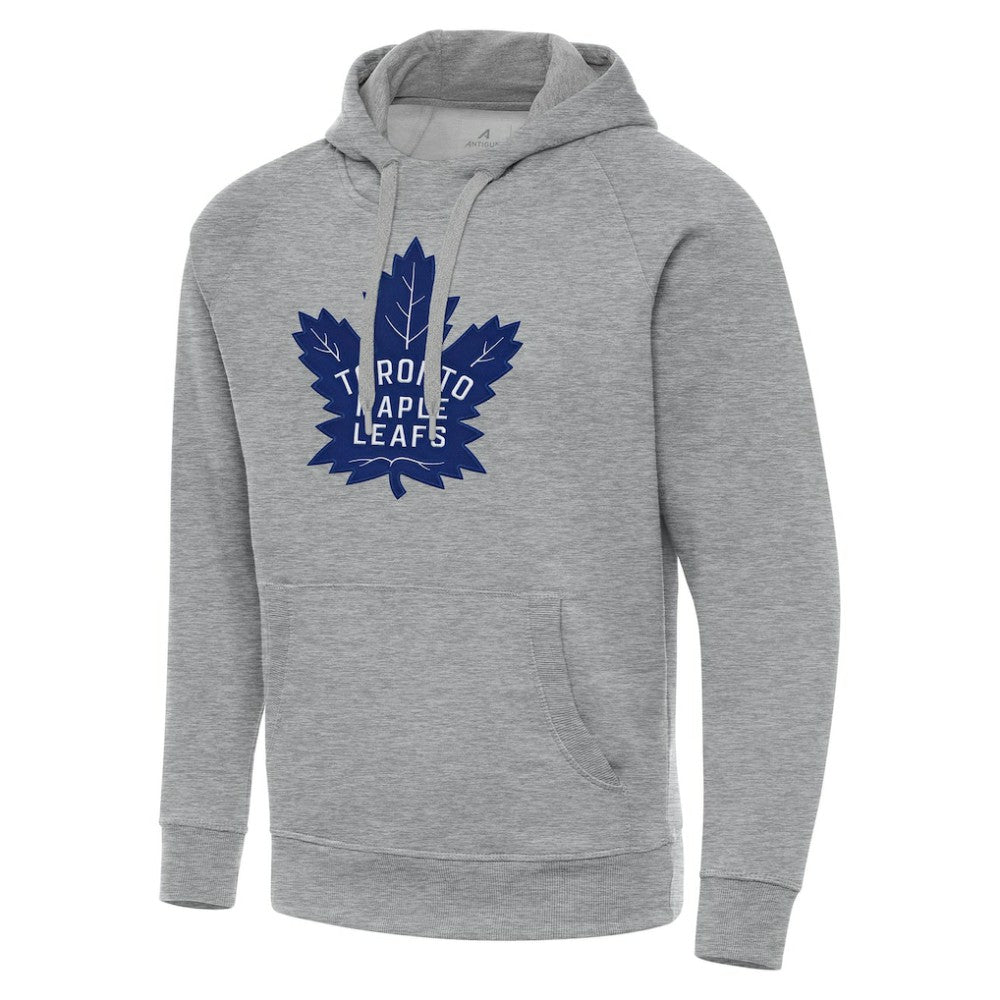 Toronto Maple Leafs - Antigua Big & Tall Victory Pullover Hoodie Heather Gray