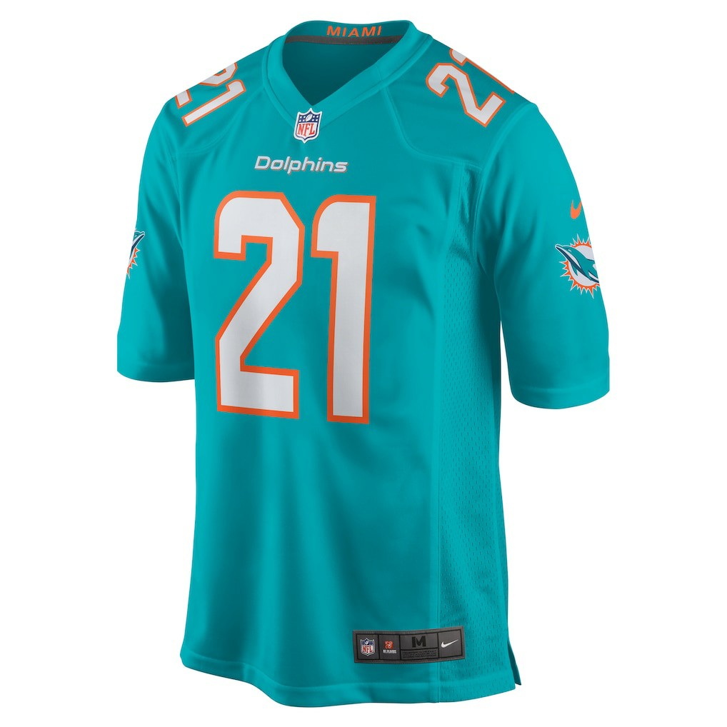 Jordan Poyer Miami Dolphins Game Jersey - Aqua | NFL Jerseys