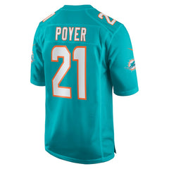 Jordan Poyer Miami Dolphins Game Jersey Aqua - Nike