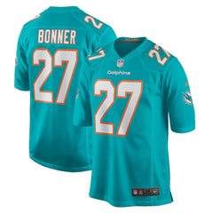 Ethan Bonner Miami Dolphins Game Jersey Aqua - Nike