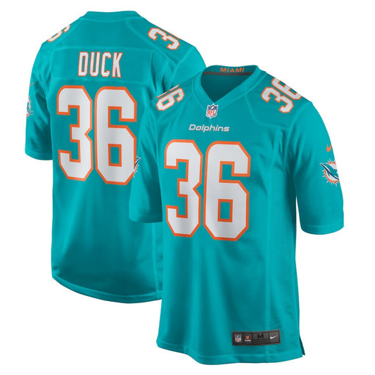 Storm Duck Miami Dolphins Game Jersey - Aqua | NFL Jerseys