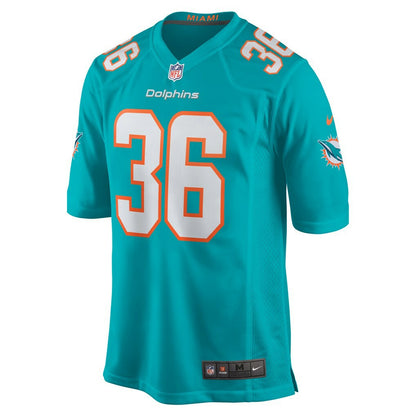 Storm Duck Miami Dolphins Game Jersey - Aqua | NFL Jerseys
