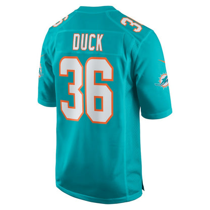 Storm Duck Miami Dolphins Game Jersey - Aqua | NFL Jerseys