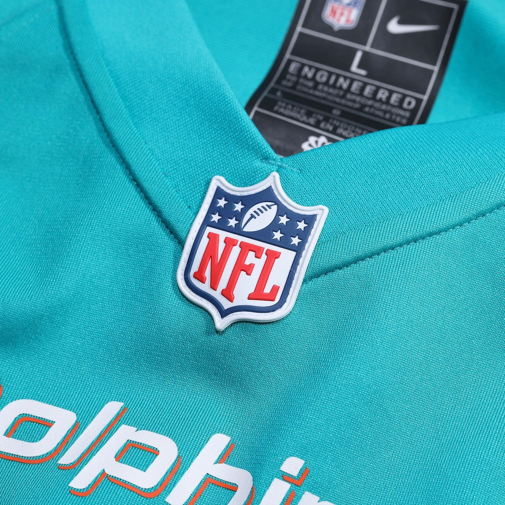 Storm Duck Miami Dolphins Game Jersey - Aqua | NFL Jerseys
