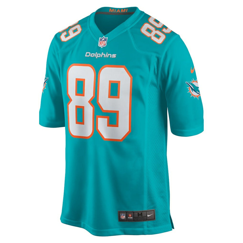 Julian Hill Miami Dolphins Game Jersey Aqua - Nike
