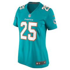 Jaylen Wright Miami Dolphins Women's Game Jersey Aqua - Nike