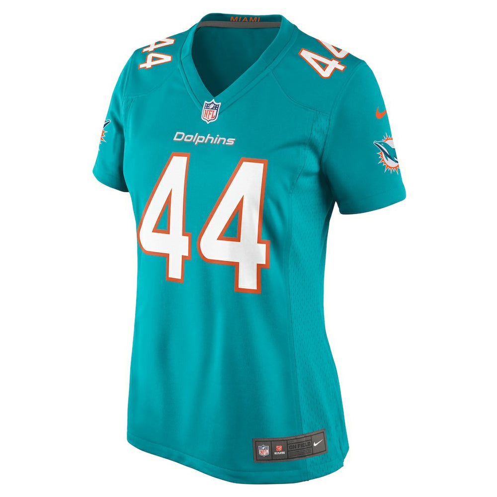 Chop Robinson Miami Dolphins Women's Game Jersey Aqua - Nike