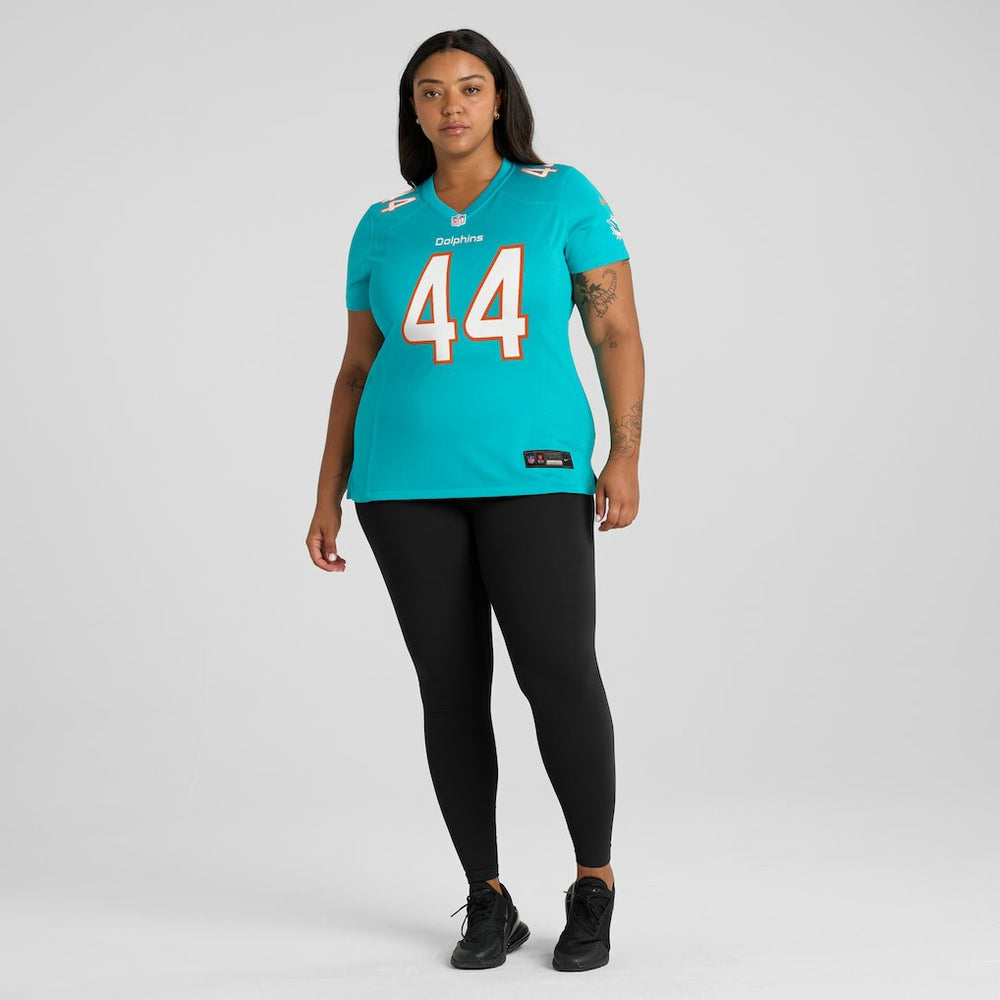Chop Robinson Miami Dolphins Women's Game Jersey Aqua - Nike
