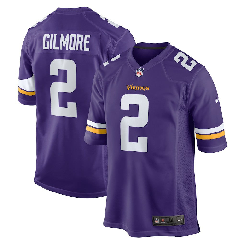 Stephon Gilmore Minnesota Vikings Game Jersey Purple - Nike