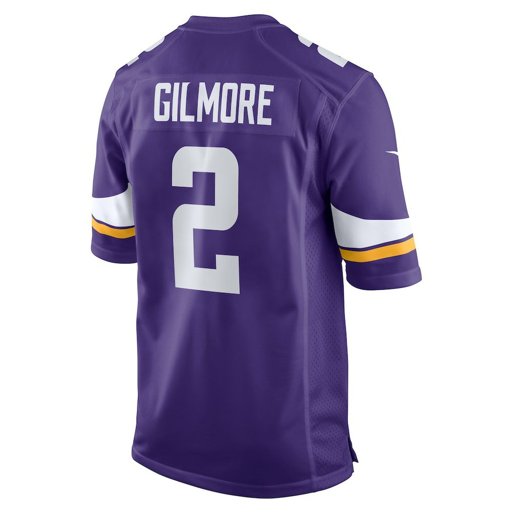 Stephon Gilmore Minnesota Vikings Game Jersey Purple - Nike
