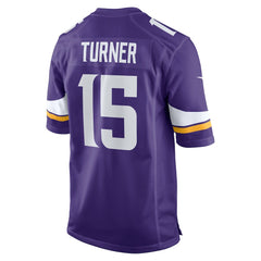 Dallas Turner Minnesota Vikings Game Jersey Purple - Nike