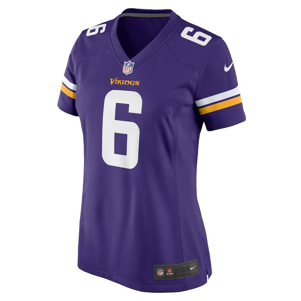 Brian Asamoah II Minnesota Vikings Women's Game Jersey Purple - Nike
