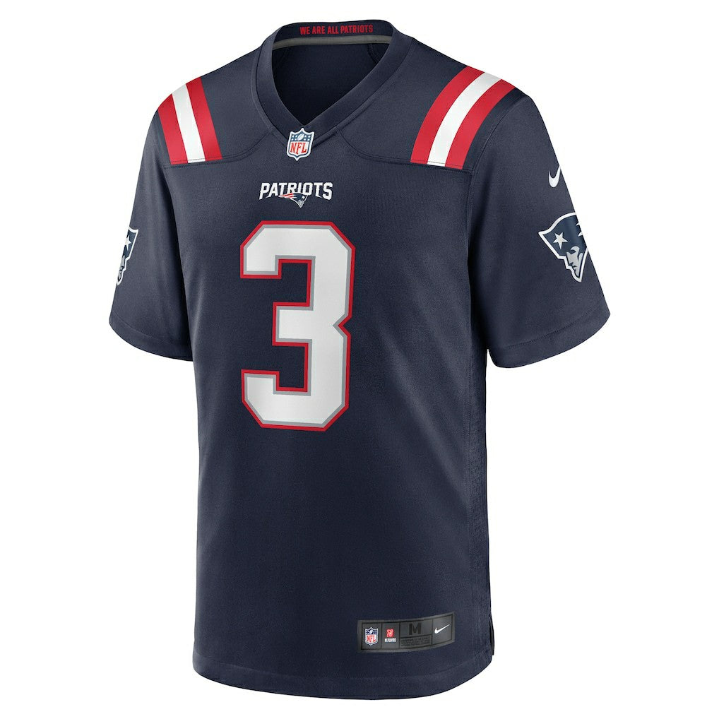 Demario Douglas New England Patriots Game Jersey Navy - Nike