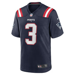 Demario Douglas New England Patriots Game Jersey Navy - Nike