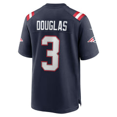 Demario Douglas New England Patriots Game Jersey Navy - Nike