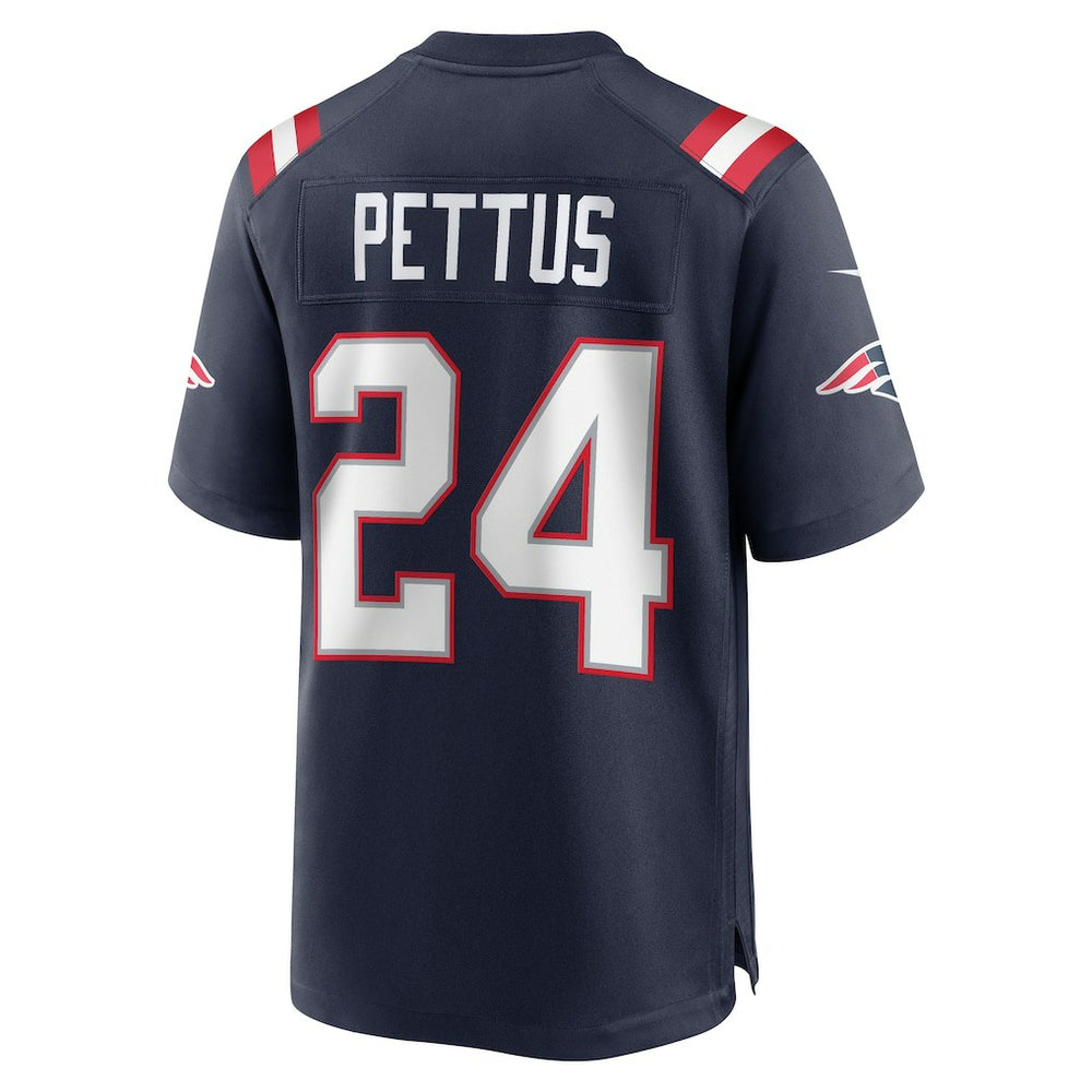 Dell Pettus New England Patriots Game Jersey Navy - Nike