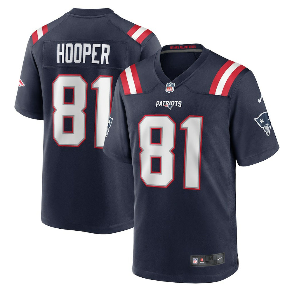 Austin Hooper New England Patriots Game Jersey Navy - Nike