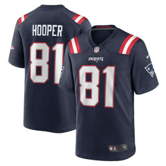 Austin Hooper New England Patriots Game Jersey Navy - Nike