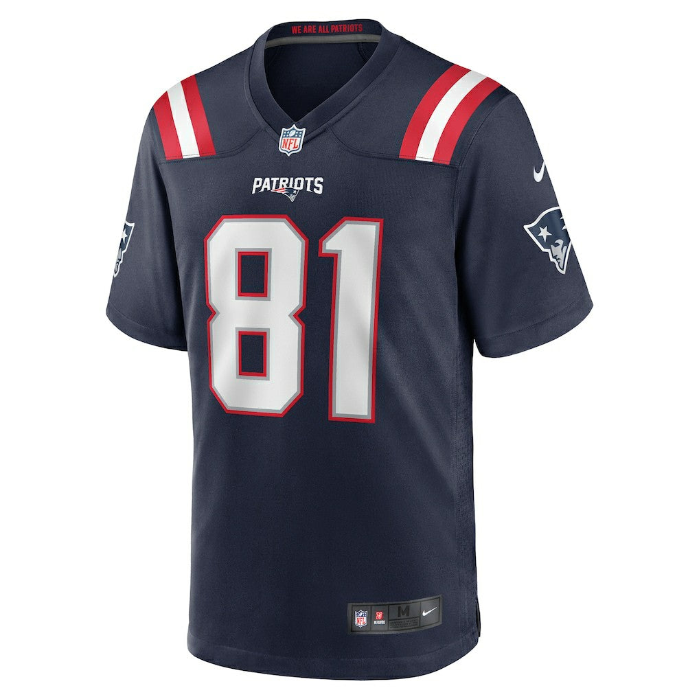 Austin Hooper New England Patriots Game Jersey Navy - Nike