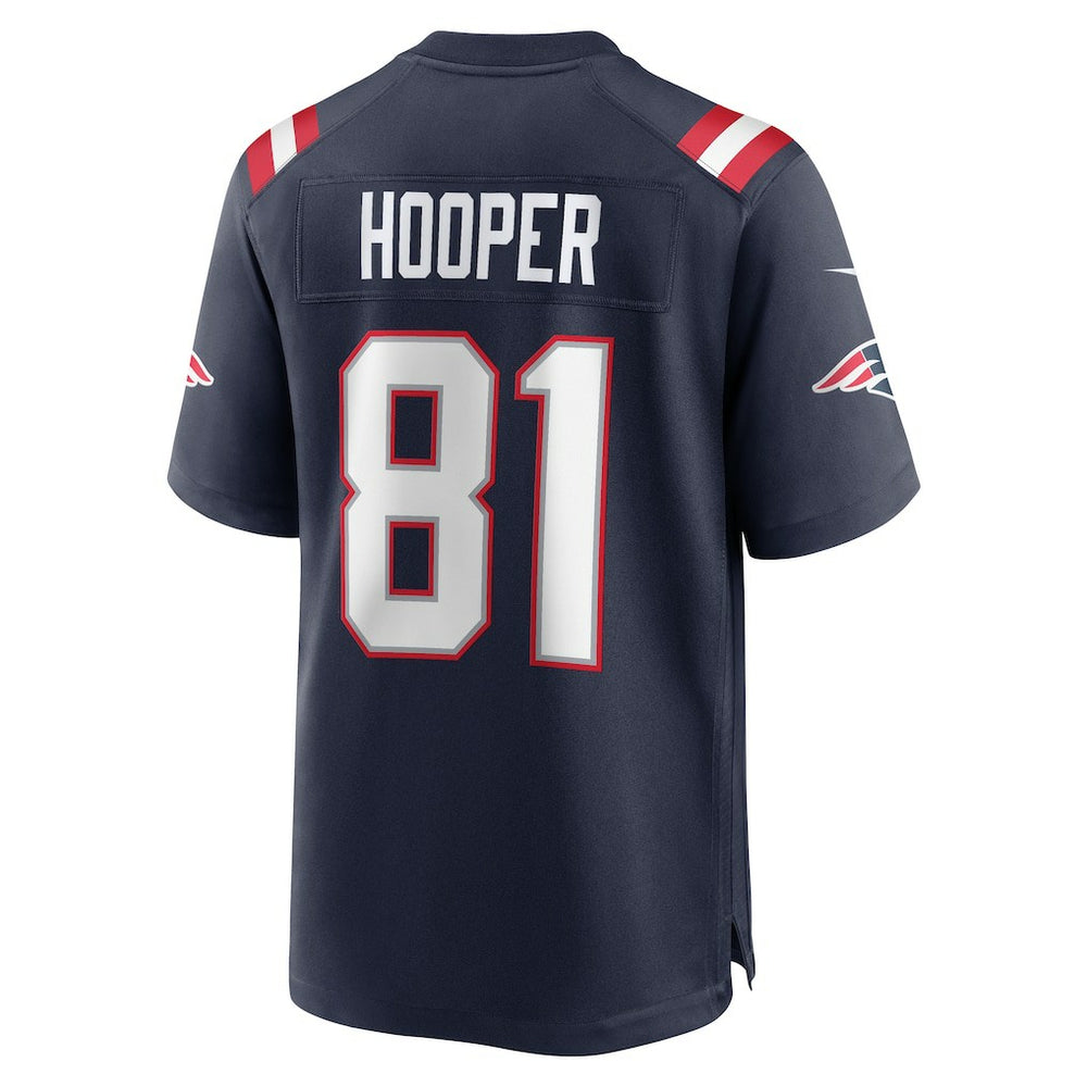 Austin Hooper New England Patriots Game Jersey Navy - Nike