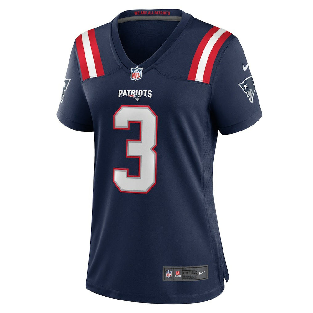 Demario Douglas New England Patriots Women's Game Jersey Navy - Nike