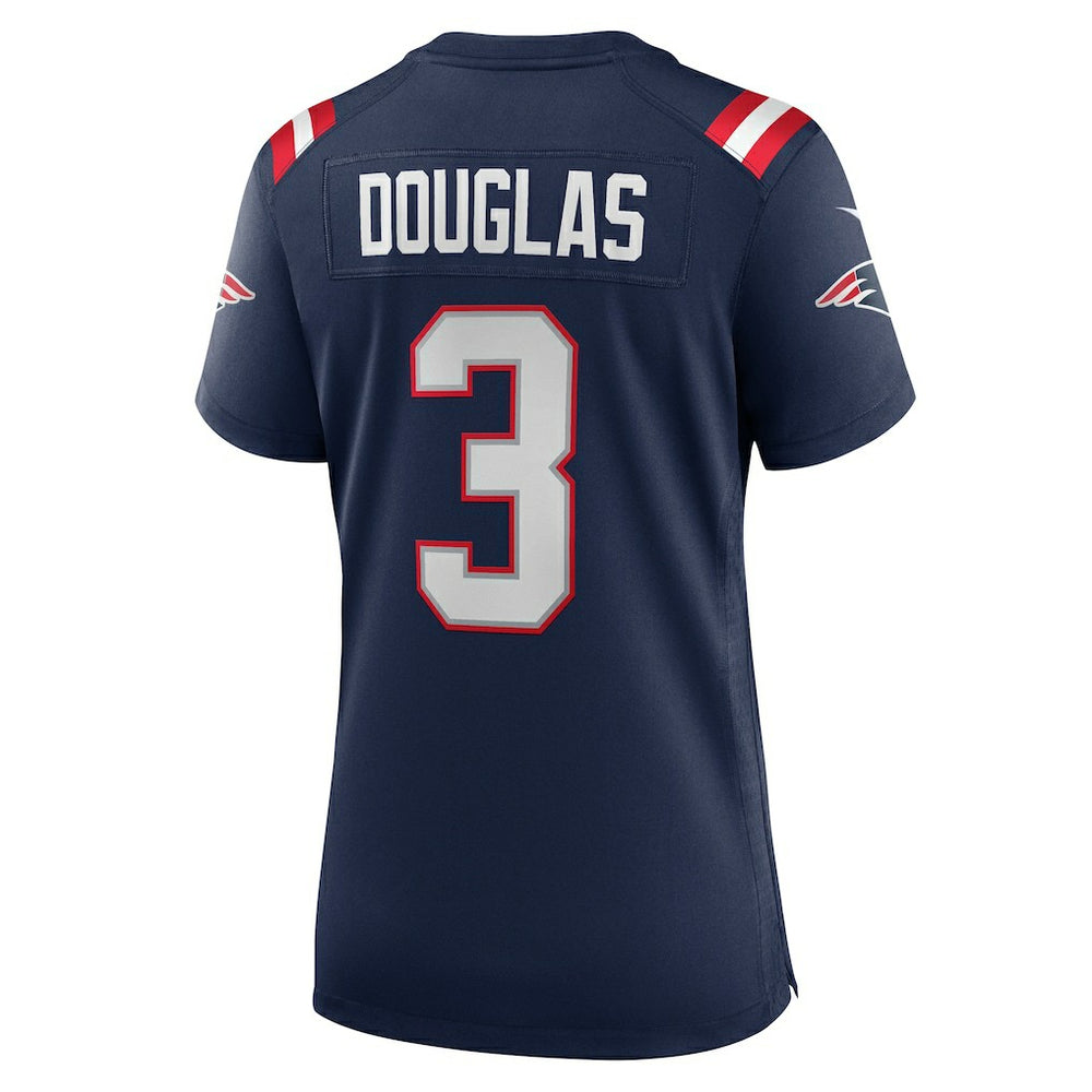Demario Douglas New England Patriots Women's Game Jersey Navy - Nike