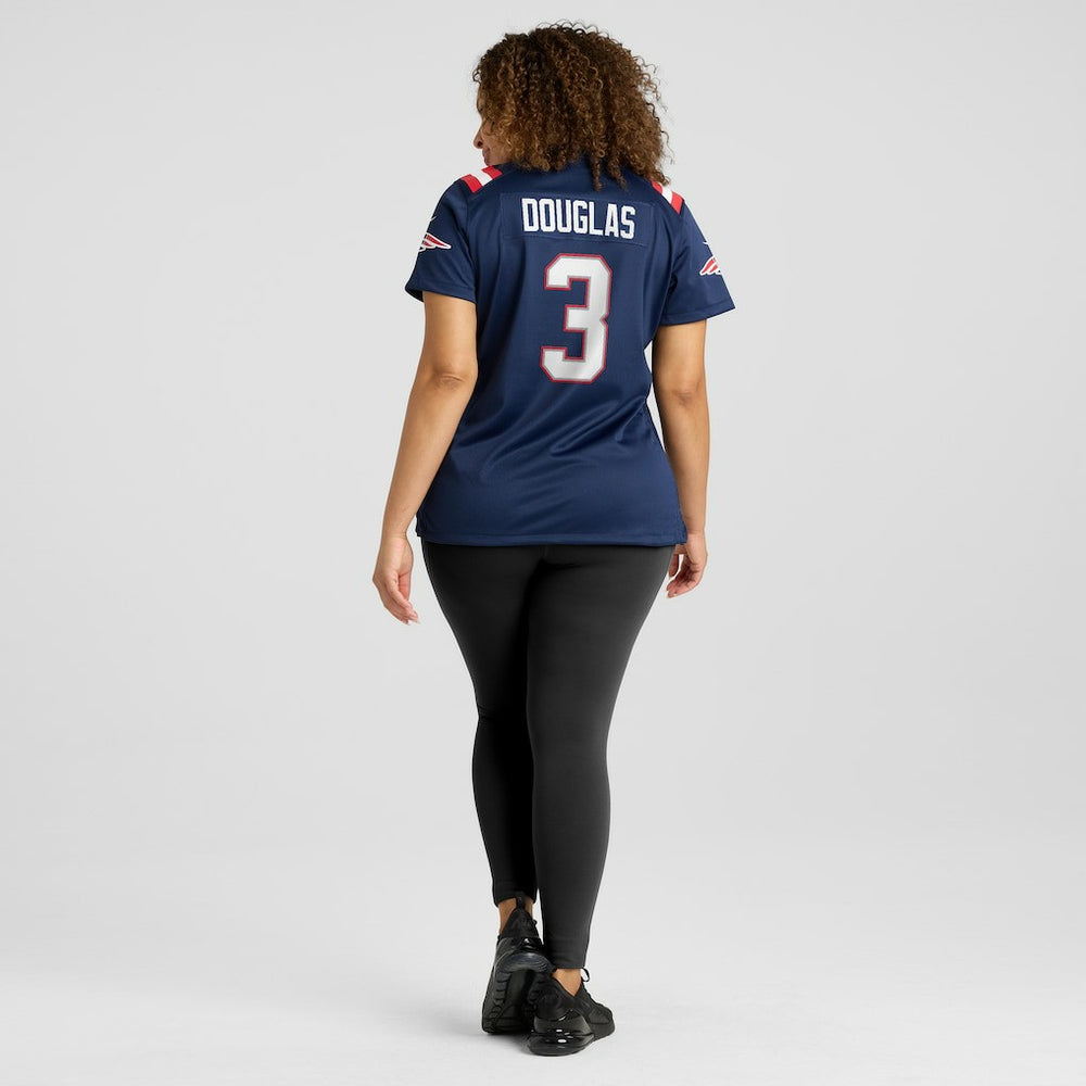 Demario Douglas New England Patriots Women's Game Jersey Navy - Nike
