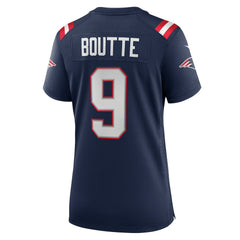 Kayshon Boutte New England Patriots Women's Game Jersey Navy - Nike