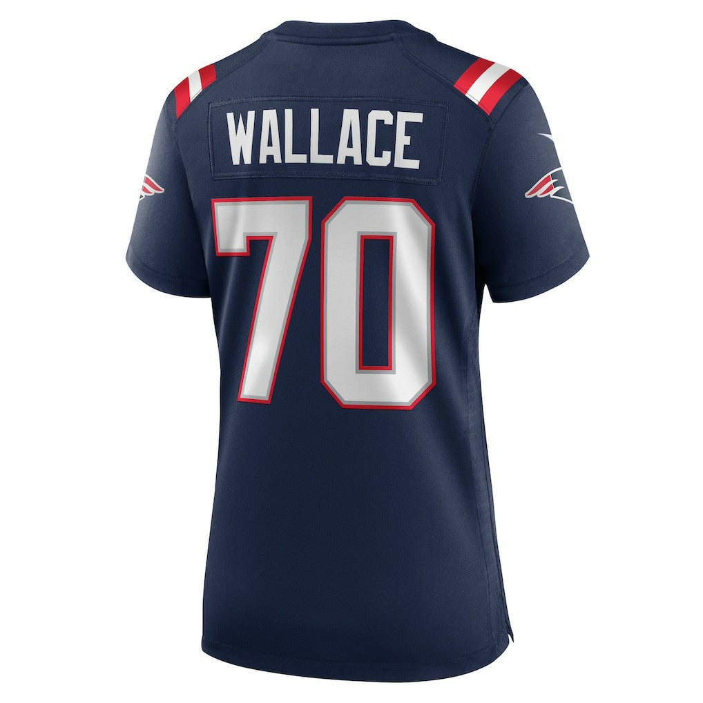 Caedan Wallace New England Patriots Women's Game Jersey Navy - Nike