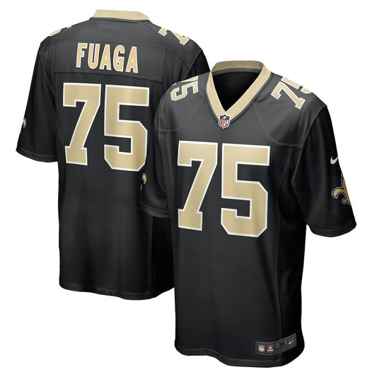 Taliese Fuaga New Orleans Saints Game Jersey - Black | NFL Jerseys