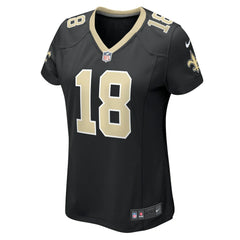 Spencer Rattler New Orleans Saints Women's Game Jersey Black - Nike