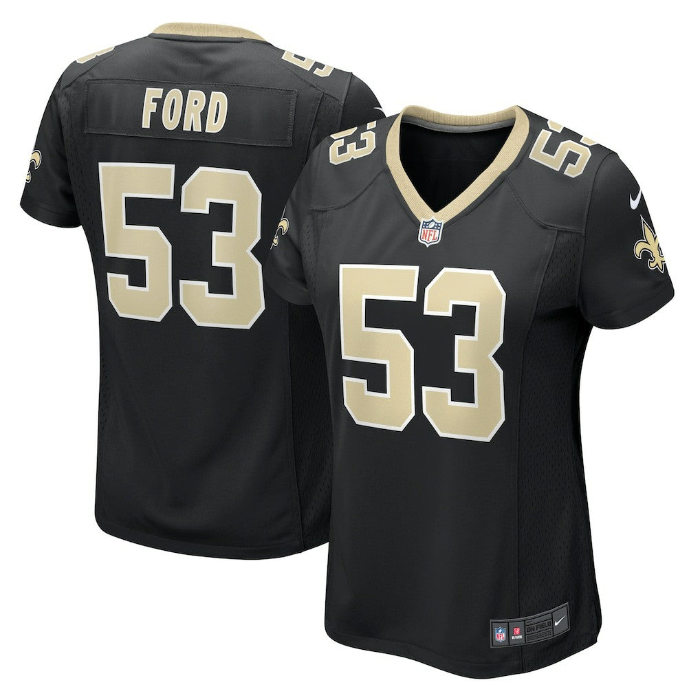Jaylan Ford New Orleans Saints Women's Game Jersey Black - Nike