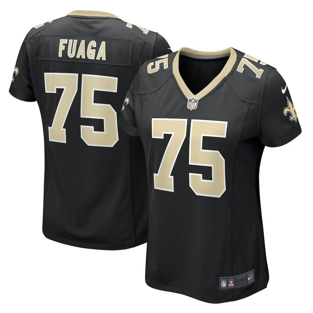 Taliese Fuaga New Orleans Saints Women's Game Jersey Black - Nike