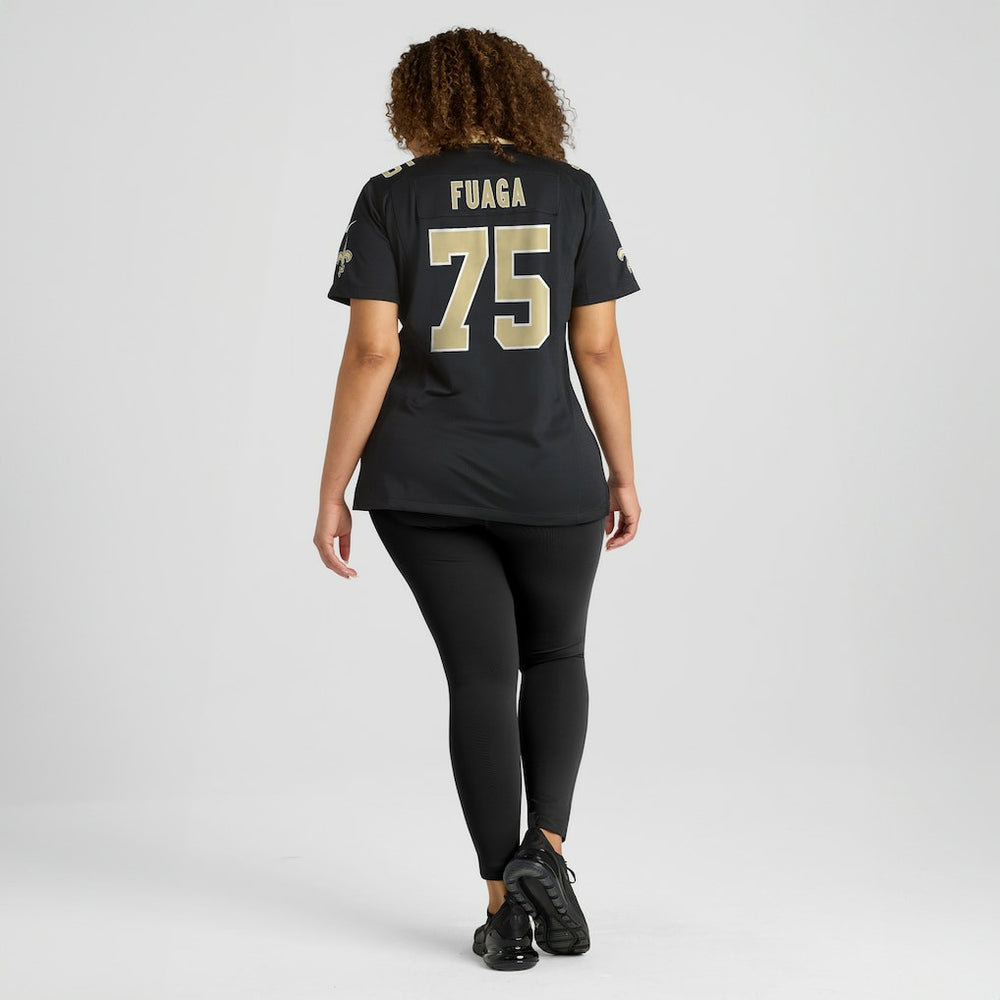Taliese Fuaga New Orleans Saints Women's Game Jersey Black - Nike