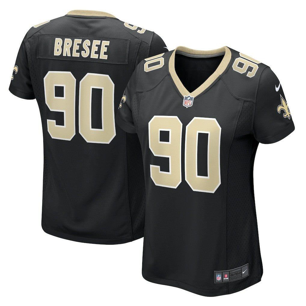 Bryan Bresee New Orleans Saints Women's Game Jersey Black - Nike