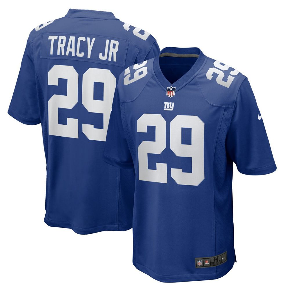 Tyrone Tracy Jr. New York Giants Team Game Jersey Royal - Nike