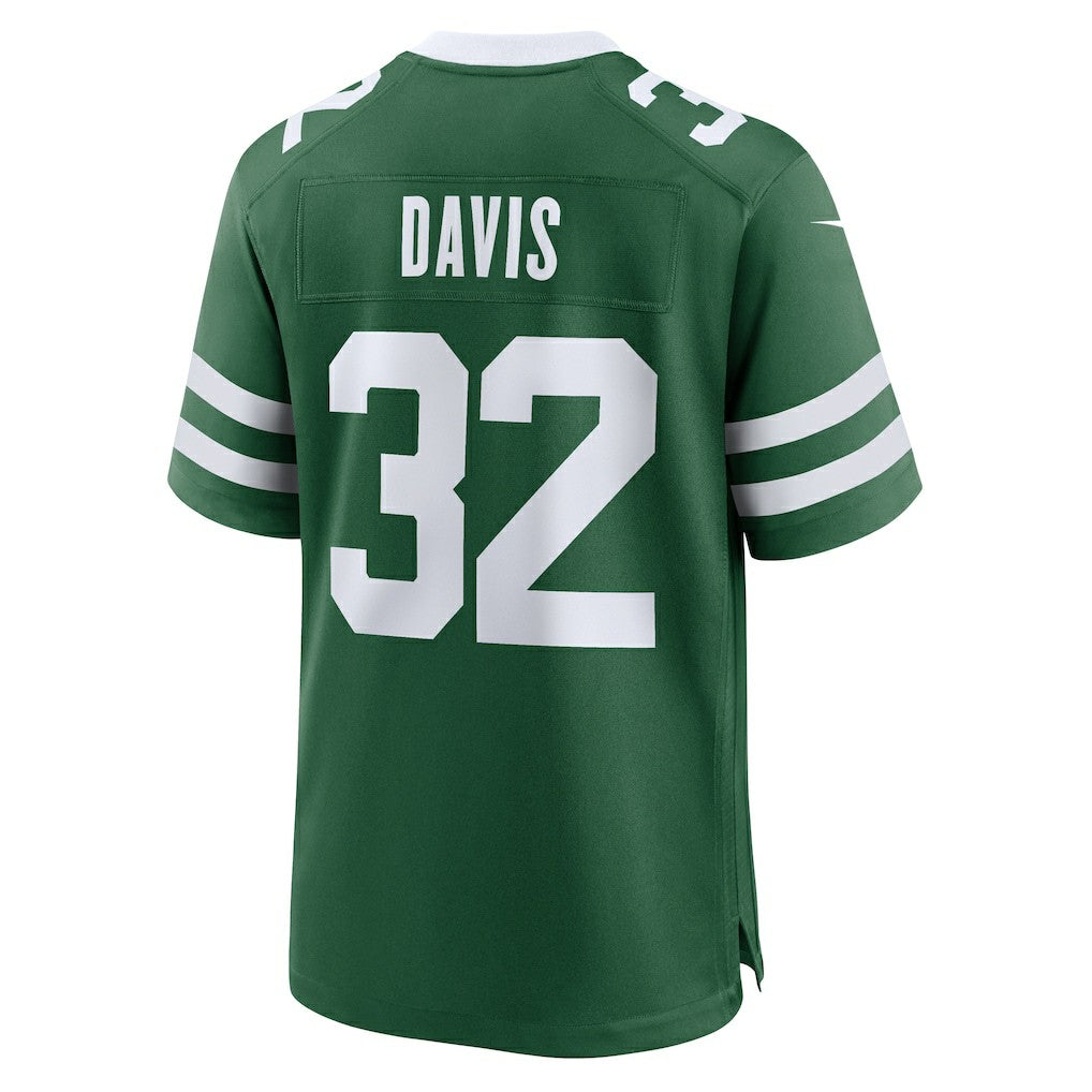 Isaiah Davis New York Jets Team Game Jersey Legacy Green - Nike