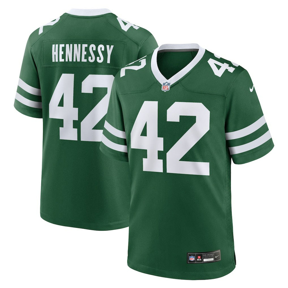 Thomas Hennessy New York Jets Team Game Jersey Legacy Green - Nike