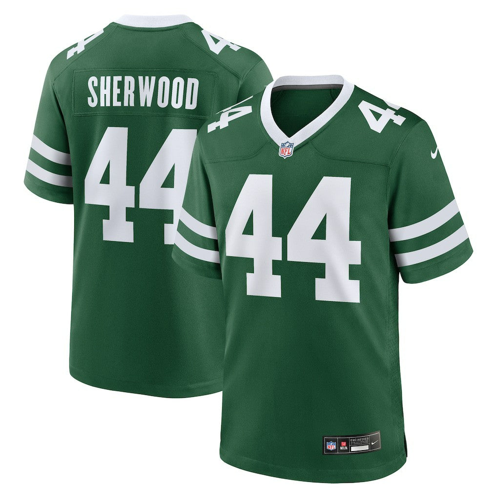 Jamien Sherwood New York Jets Team Game Jersey Legacy Green - Nike