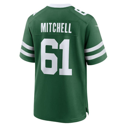 Max Mitchell New York Jets Team Game Jersey - Legacy Green | NFL Jerseys