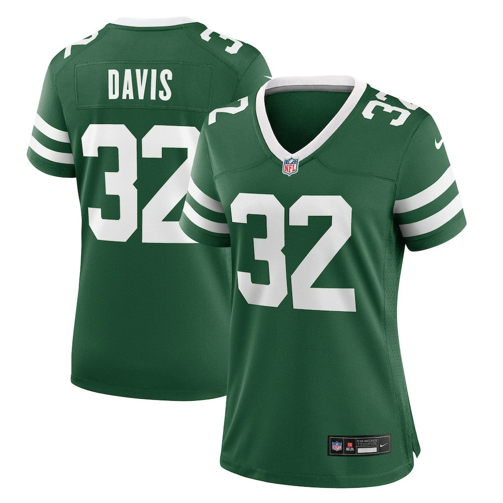 Isaiah Davis New York Jets Women's Game Jersey Legacy Green - Nike